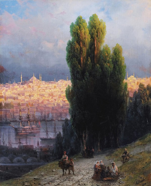 Constantinople 1880 by Ivan Aivazovsky